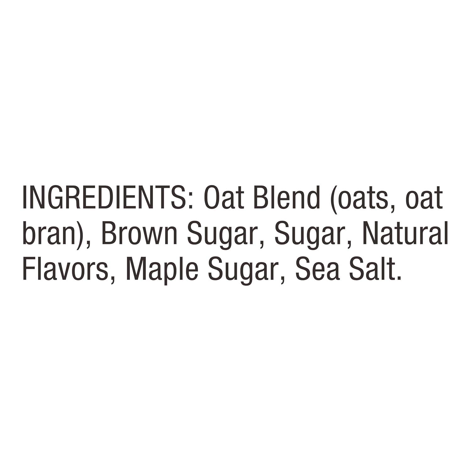 image:imageBobs Red Mill Instant Oatmeal Packets Classic 6 Packets Total 1 Box6 Packets per Box NonGMO Gluten Free Whole GrainMaple Brown Sugar