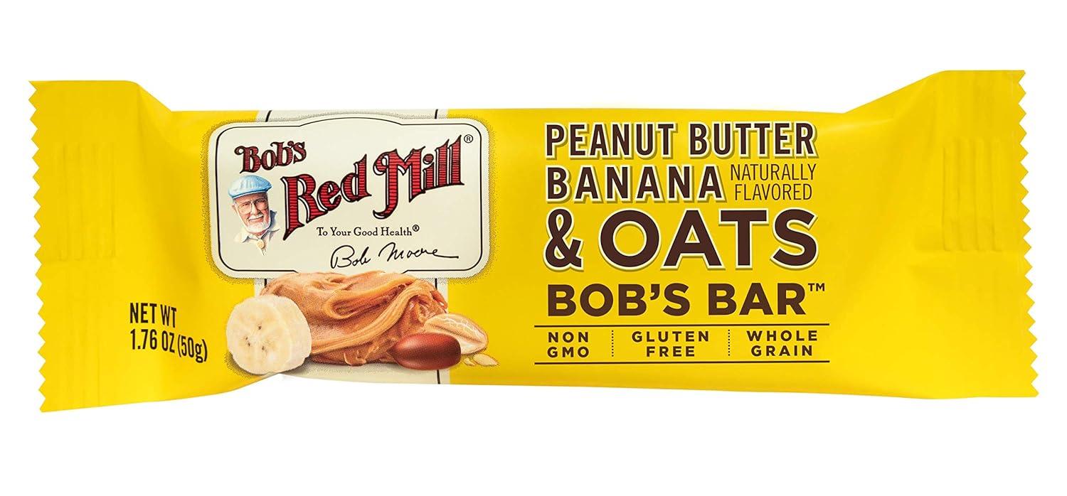 image:imageBobs Red Mill 12pk Peanut Butter Chocolate amp Oats Bar 12 bars Pack of 1 Non GMO Gluten Free KosherBanana