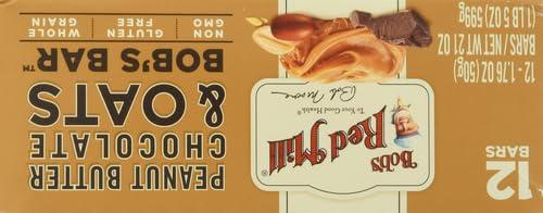 image:imageBobs Red Mill 12pk Peanut Butter Chocolate amp Oats Bar 12 bars Pack of 1 Non GMO Gluten Free KosherChocolate
