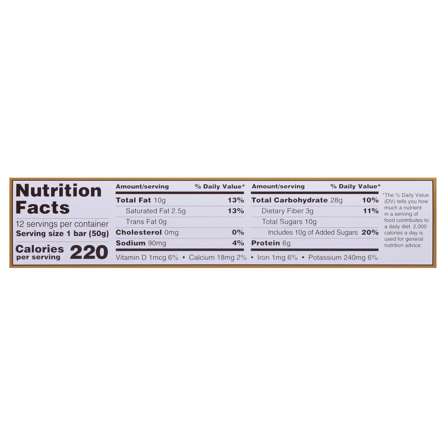 image:imageBobs Red Mill 12pk Peanut Butter Chocolate amp Oats Bar 12 bars Pack of 1 Non GMO Gluten Free KosherChocolate