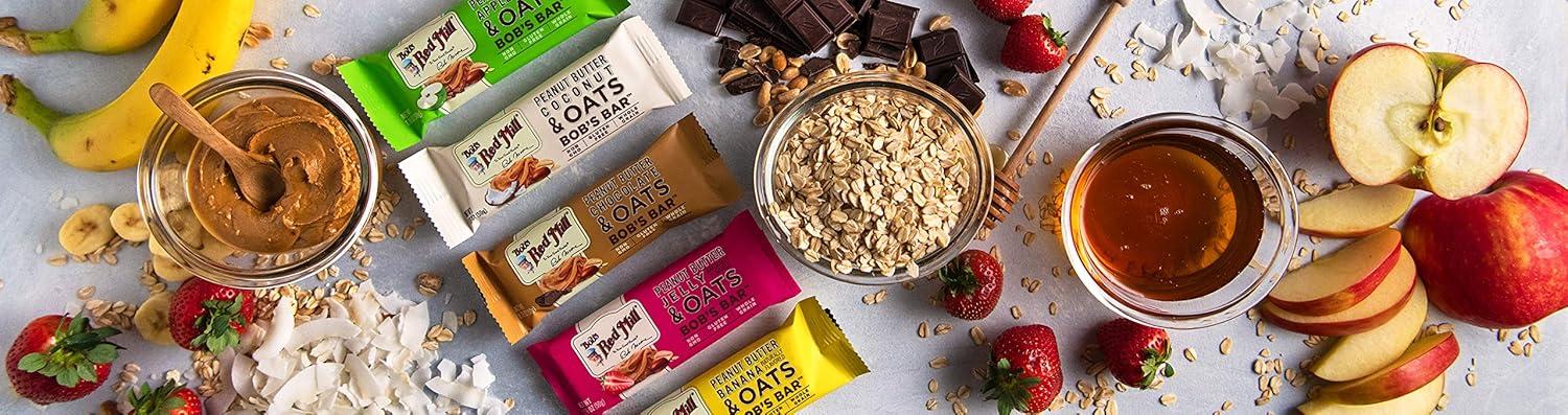 image:imageBobs Red Mill 12pk Peanut Butter Chocolate amp Oats Bar 12 bars Pack of 1 Non GMO Gluten Free KosherCoconut