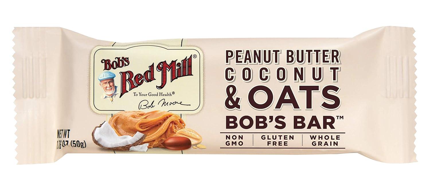 image:imageBobs Red Mill 12pk Peanut Butter Chocolate amp Oats Bar 12 bars Pack of 1 Non GMO Gluten Free KosherCoconut