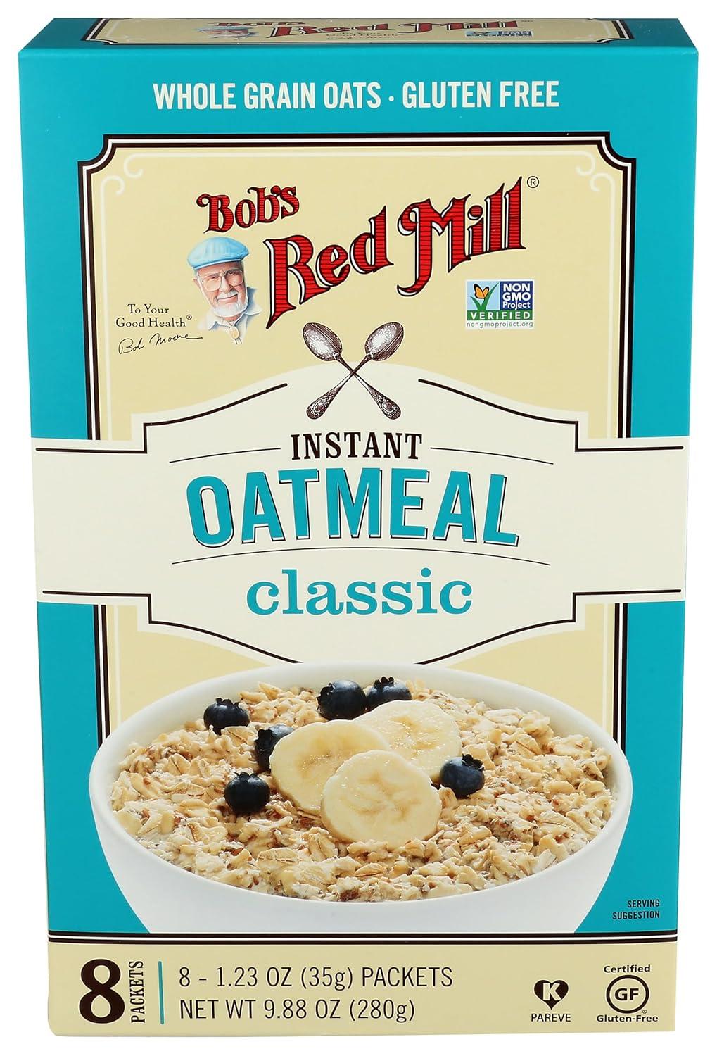 image:imageBobs Red Mill Brown Sugar amp Maple Oatmeal Packets 8 packets Pack of 1 Non GMO Gluten Free Whole Grain Kosher988 Ounce Pack of 1
