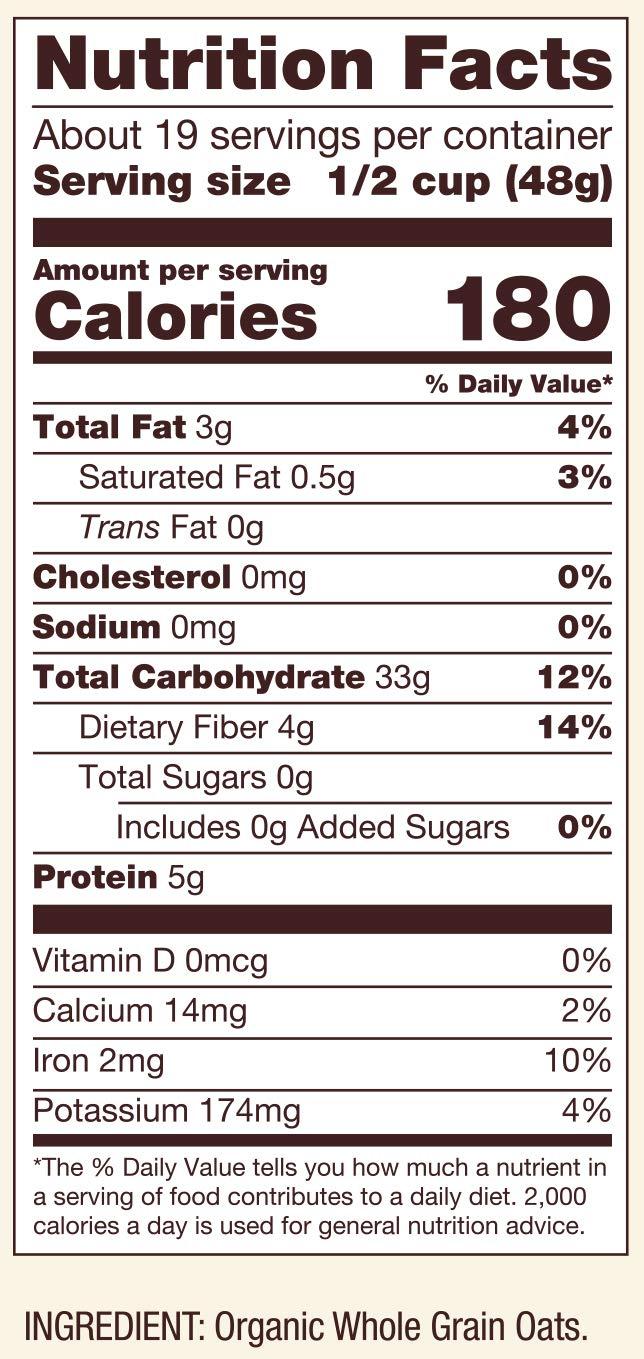 image:imageBobs Red Mill Organic Extra Thick Rolled Oats 32oz Pack of 4 Non GMO Whole Grain Vegan KosherOG Extra Thick
