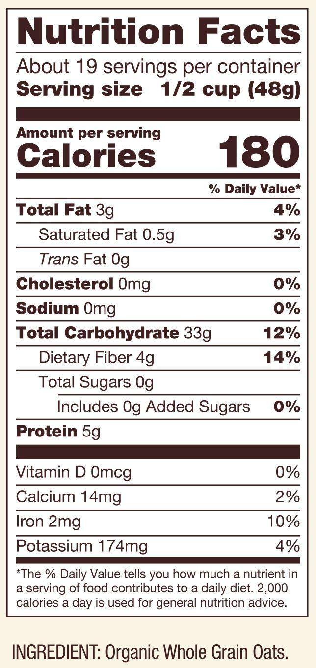 image:imageBobs Red Mill Organic Extra Thick Rolled Oats 32oz Pack of 4 Non GMO Whole Grain Vegan KosherOG Extra Thick
