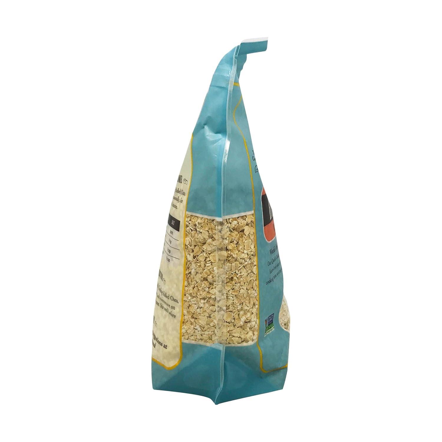 image:imageBobs Red Mill Organic Quick Cooking Rolled Oats 32oz Pack of 4 Non GMO Whole Grain Vegan KosherOG Quick