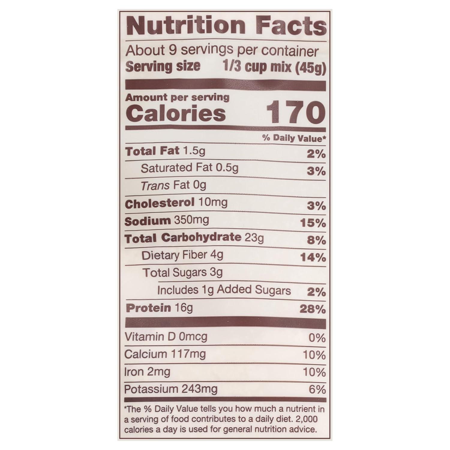 image:imageBobs Red Mill Protein Pancake 14oz Pack of 4 Non GMO KosherResealable