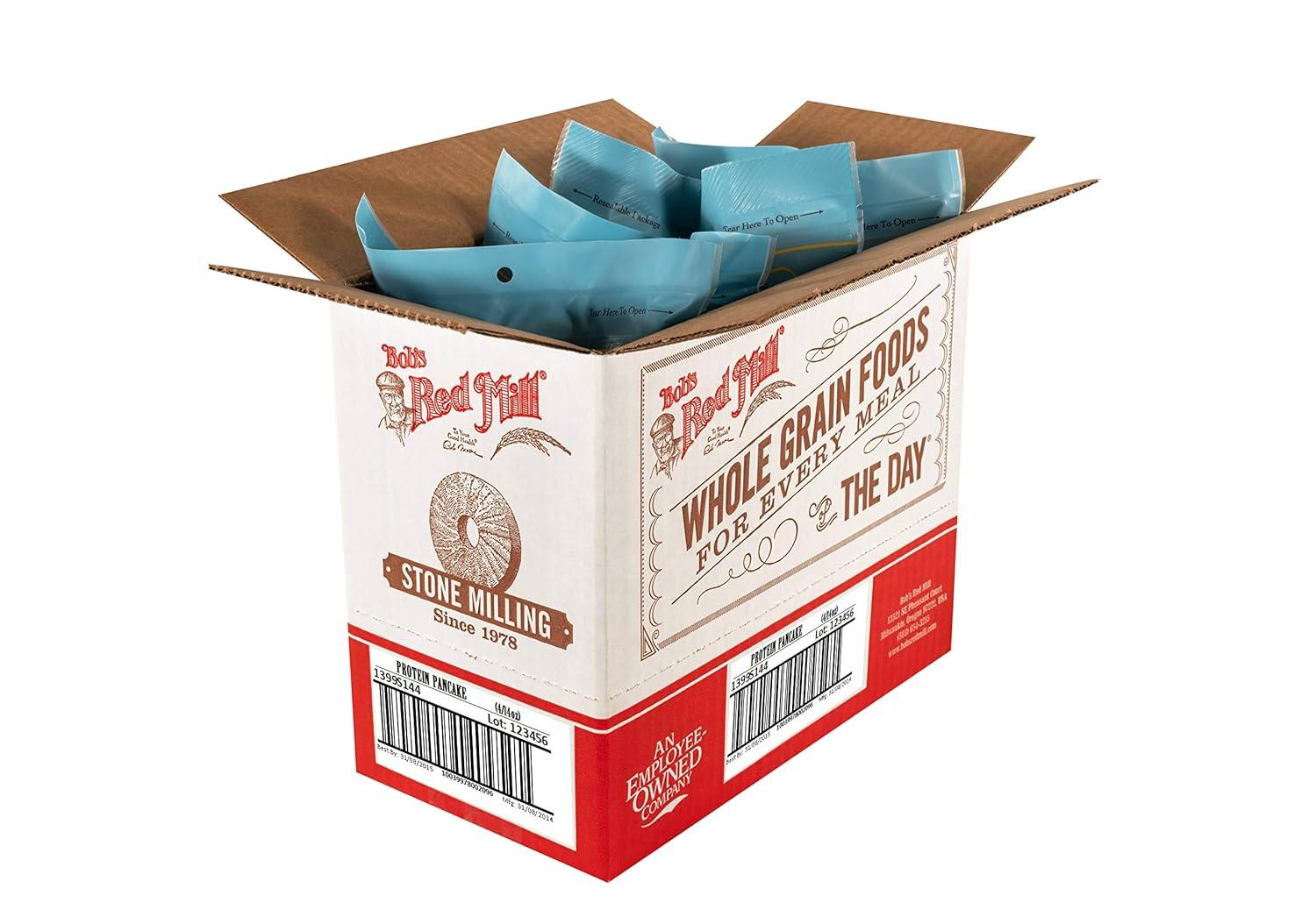 image:imageBobs Red Mill Protein Pancake 14oz Pack of 4 Non GMO KosherResealable