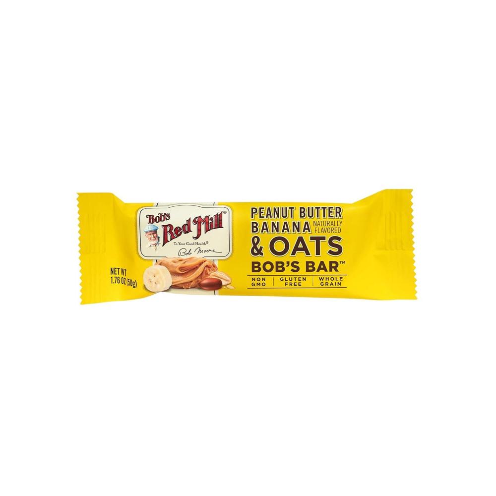image:imageBobs Red Mill 12pk Peanut Butter Chocolate amp Oats Bar 12 bars Pack of 1 Non GMO Gluten Free KosherBanana