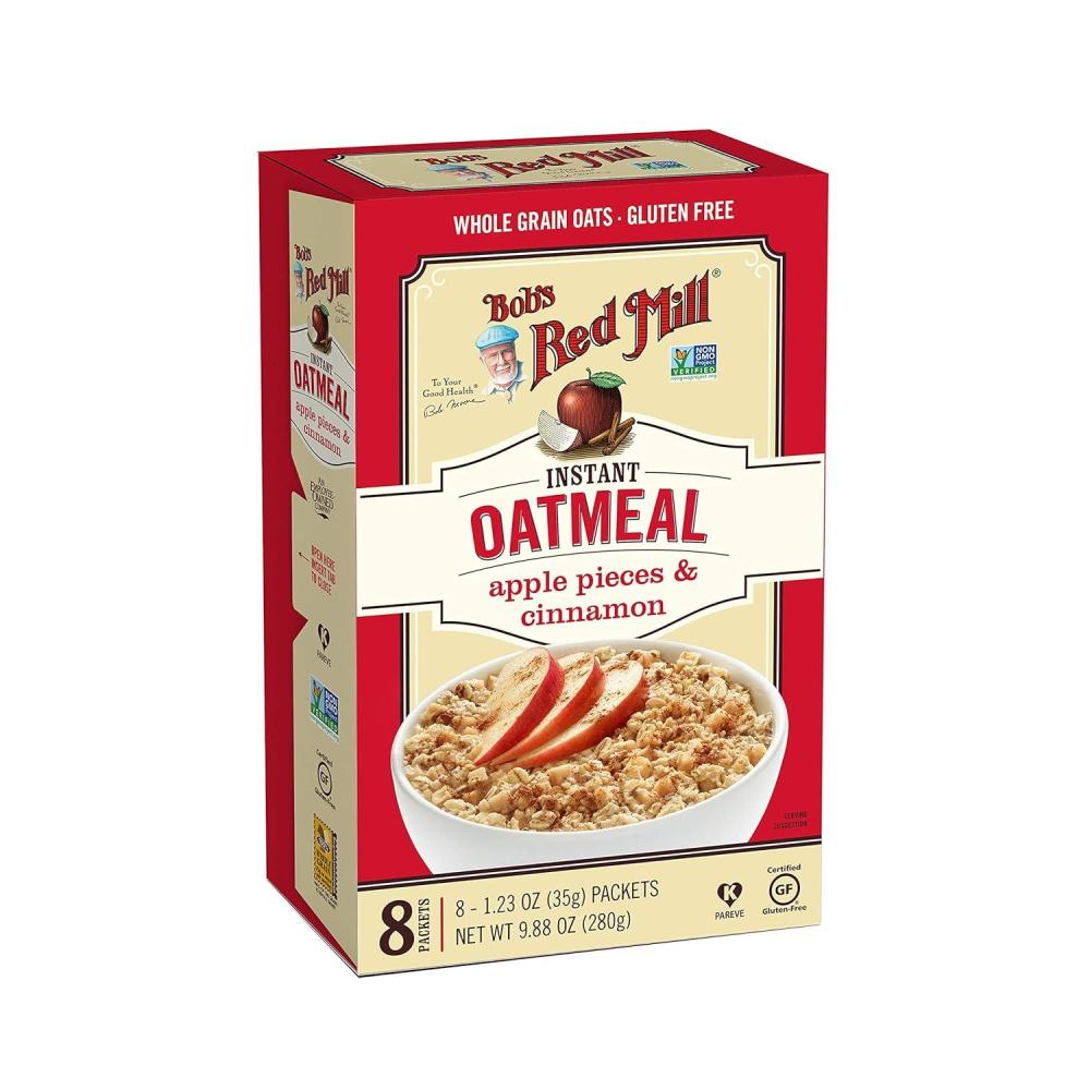 image:imageBobs Red Mill Brown Sugar amp Maple Oatmeal Packets 8 packets Pack of 1  Non GMO Gluten Free Whole Grain Kosher988 Ounce Pack of 1
