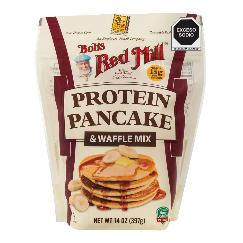image:imageBobs Red Mill Protein Pancake 14oz Pack of 4 Non GMO KosherResealable