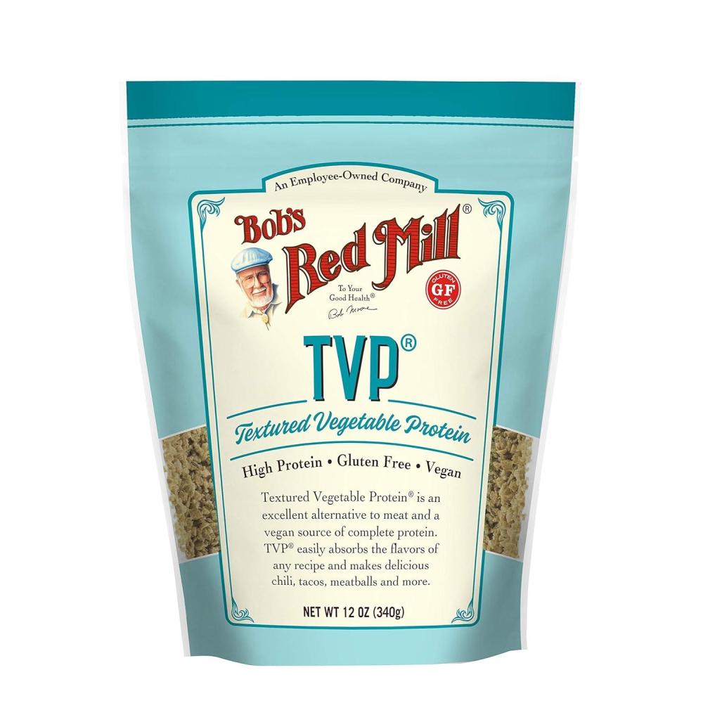 image:imageBobs Red Mill TVP 12oz Pack of 4 Vegan Made in USA Unflavored Kosher