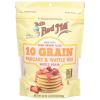 Bob’s Red Mill 10 Grain Pancake Mix, 24oz (Pack of 4) – Whole Grain, Kosher(1.5 Pound (Pack of 4))