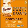 Bob’s Red Mill 5pk PB Coconut & Oats Bar, 5 bars (Pack of 1) – Non GMO, Gluten Free, Kosher(Honey)