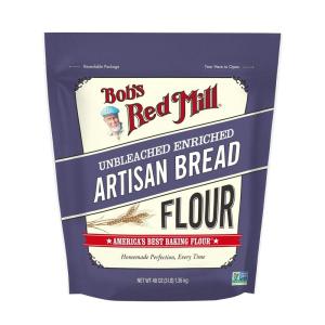 Bob’s Red Mill Artisan Bread Flour, 3 Pound (Pack of 4) – Unbleached, Unbromated, Non-GMO, Vegan(Artisan Bread Flour)