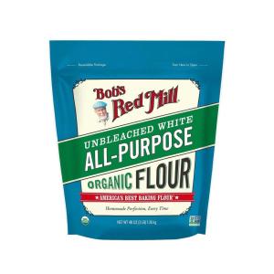 Bob’s Red Mill Artisan Bread Flour, 3 Pound (Pack of 4) – Unbleached, Unbromated, Non-GMO, Vegan(Organic All Purpose Flour)