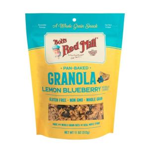 Bob’s Red Mill Maple Sea Salt Granola, 11oz (Pack of 6) – Non GMO, Whole Grain, Kosher(Lemon Blueberry)