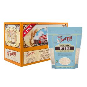 Bob’s Red Mill Oat Bran, 40oz (Pack of 4) – Non GMO, Vegan, Kosher(40 Ounce (Pack of 4))