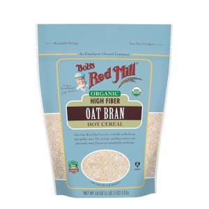 Bob’s Red Mill Organic Oat Bran, 18oz (Pack of 4) – Non GMO, Vegan, Kosher(Organic Oat Bran)