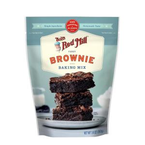 Bob’s Red Mill Signature Brownie Baking Mix, 14oz (Pack of 4) – Non GMO, Kosher(Brownie)