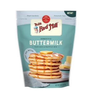 Bob’s Red Mill Signature Buttermilk Pancake Mix, 20oz (Pack of 1)- Just Add Water, Makes 32-40 Pancakes per Bag(Buttermilk)