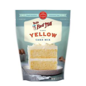 Bob’s Red Mill Signature Yellow Cake Baking Mix, 15.5oz (Pack of 4) – Non GMO, Kosher(Signature Yellow Cake Baking Mix)