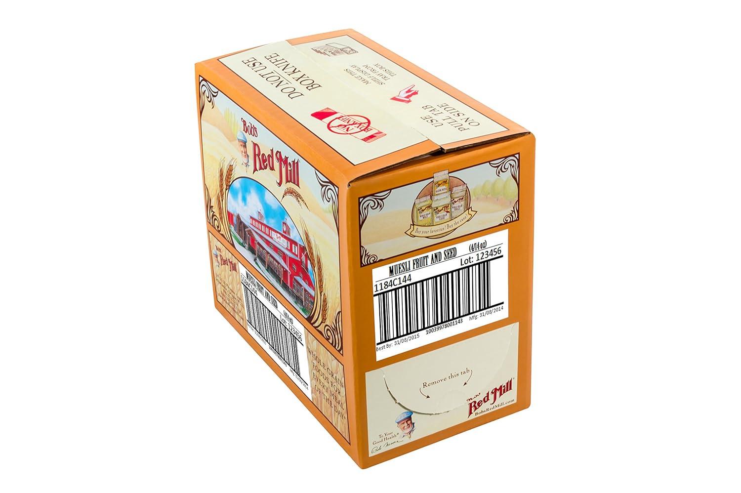 image:imageBobs Red Mill Fruit amp Seed Muesli 14oz Pack of 4 Non GMO Whole Grain Kosher14 Ounce Pack of 4
