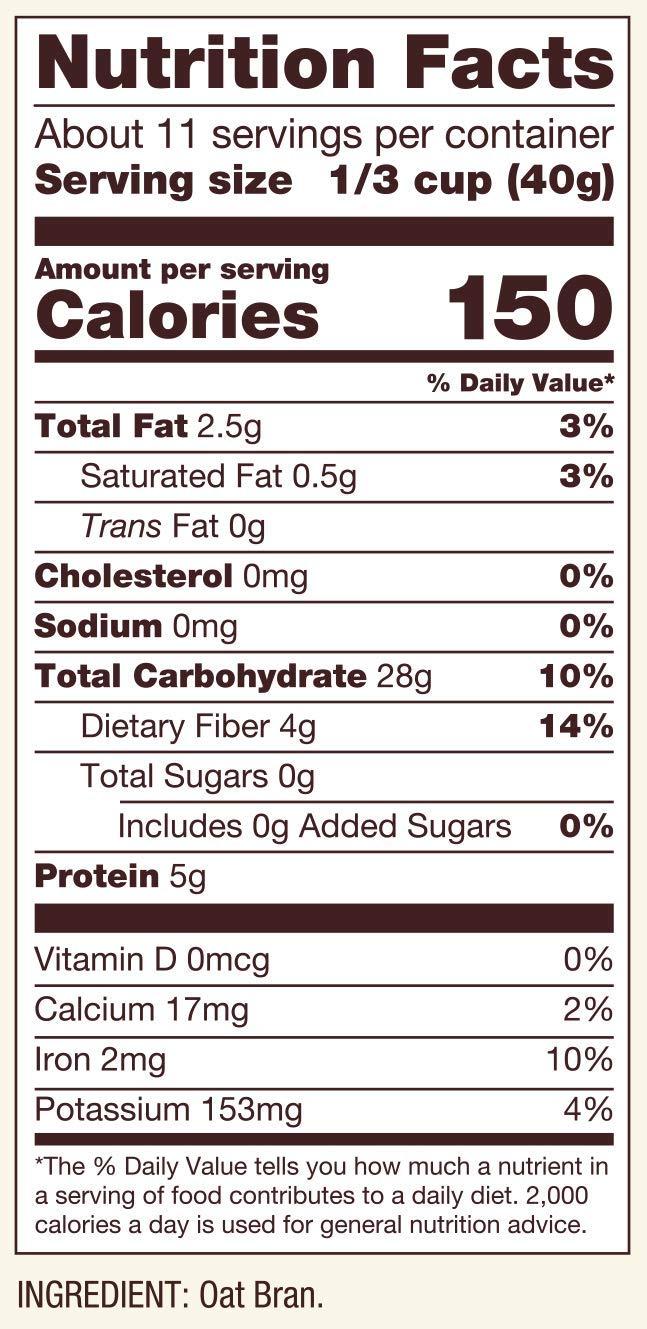 image:imageBobs Red Mill Gluten Free Oat Bran 16ounce Pack of 4Resealable