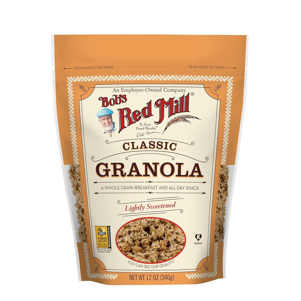 image:imageBobs Red Mill Classic Granola 12oz Pack of 4 Whole Grain Kosher12 Ounce Pack of 1