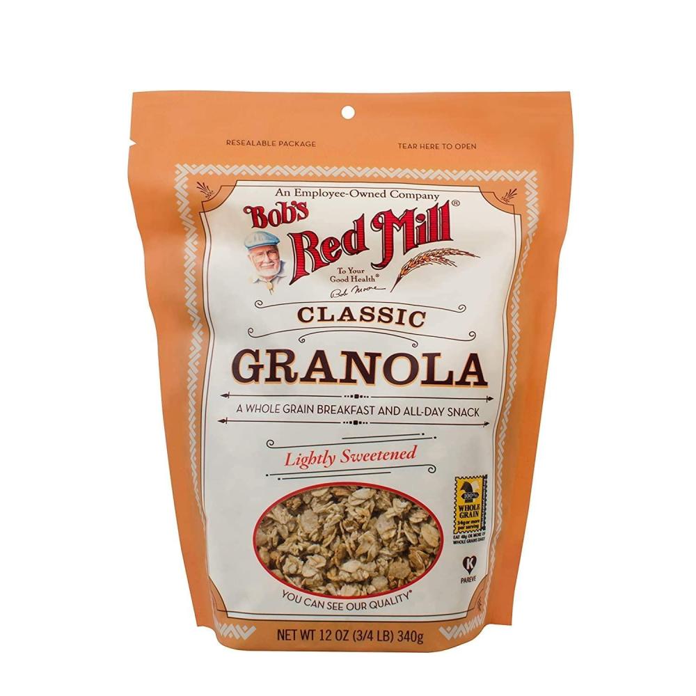 image:imageBobs Red Mill Classic Granola 12oz Pack of 4 Whole Grain Kosher24 Ounce Pack of 1