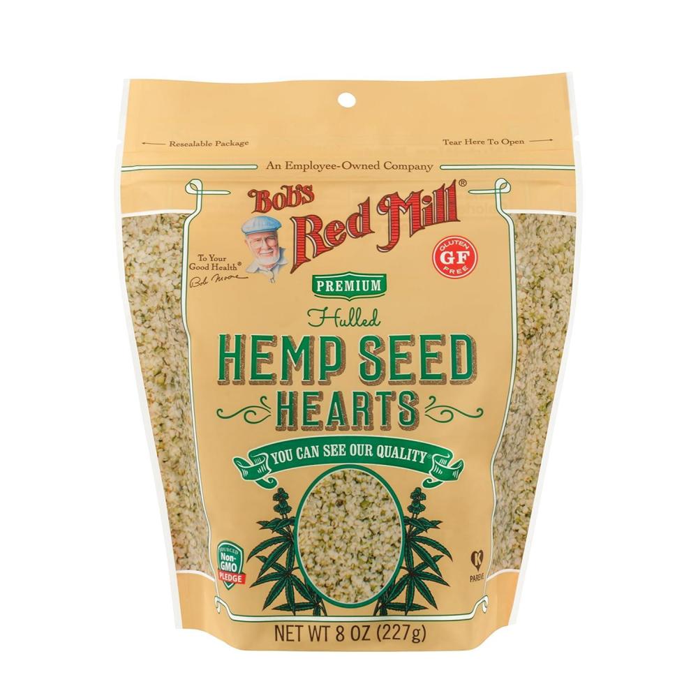 image:imageBobs Red Mill Hemp Seeds Hulled 8oz Pack of 5 Non GMO Vegan Paleo Friendly Keto Friendly Kosher8 Ounce Pack of 1