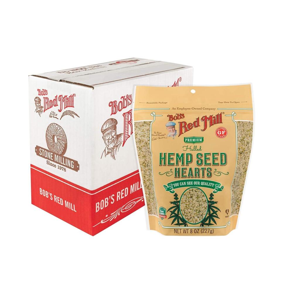 image:imageBobs Red Mill Hemp Seeds Hulled 8oz Pack of 5 Non GMO Vegan Paleo Friendly Keto Friendly Kosher8 Ounce Pack of 5