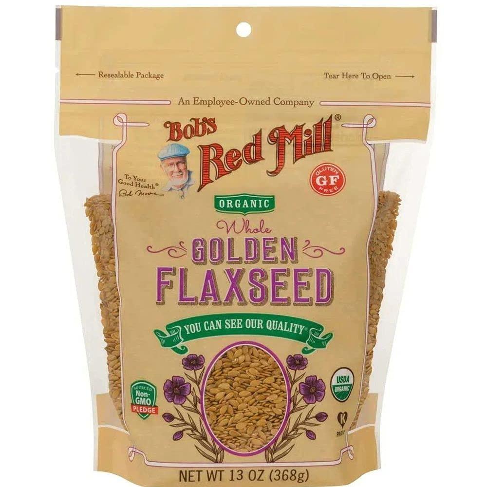 image:imageBobs Red Mill Organic Golden Flax Seed Natural 13 Oz Pack of 4