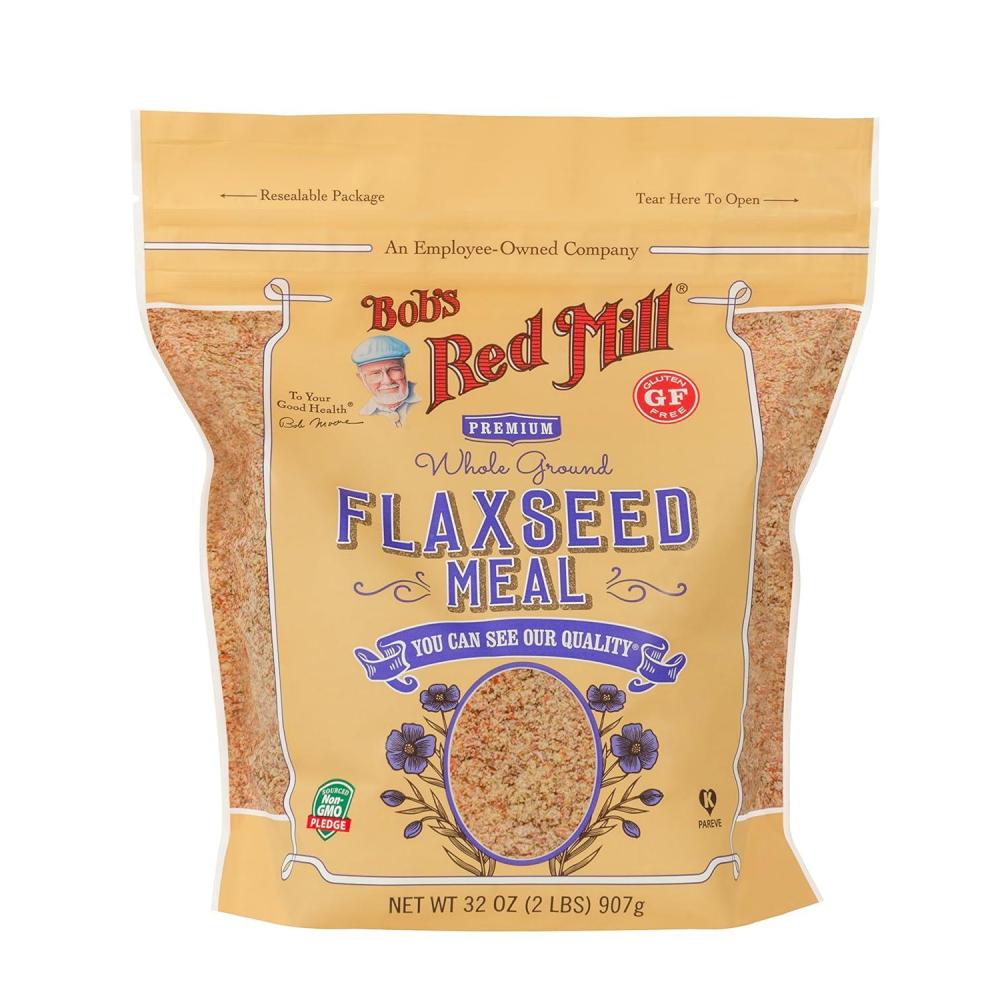 image:imageBobs Red Mill Organic Golden Flaxseed Meal 16oz Pack of 4  Non GMO Vegan Paleo Friendly Keto Friendly Kosher2 Pound Pack of 1