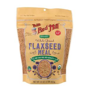 Bob’s Red Mill Organic Flaxseed Meal, 16oz (Pack of 4) – Non GMO, Vegan, Paleo Friendly, Keto Friendly, Kosher(16 Ounce (Pack of 2))