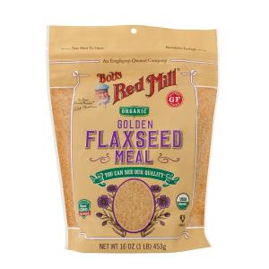Bob’s Red Mill Organic Golden Flaxseed Meal, 16oz (Pack of 4) – Non GMO, Vegan, Paleo Friendly, Keto Friendly, Kosher(16.0 Ounce (Pack of 2))