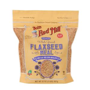 Bob’s Red Mill Organic Golden Flaxseed Meal, 16oz (Pack of 4) – Non GMO, Vegan, Paleo Friendly, Keto Friendly, Kosher(2 Pound (Pack of 4))