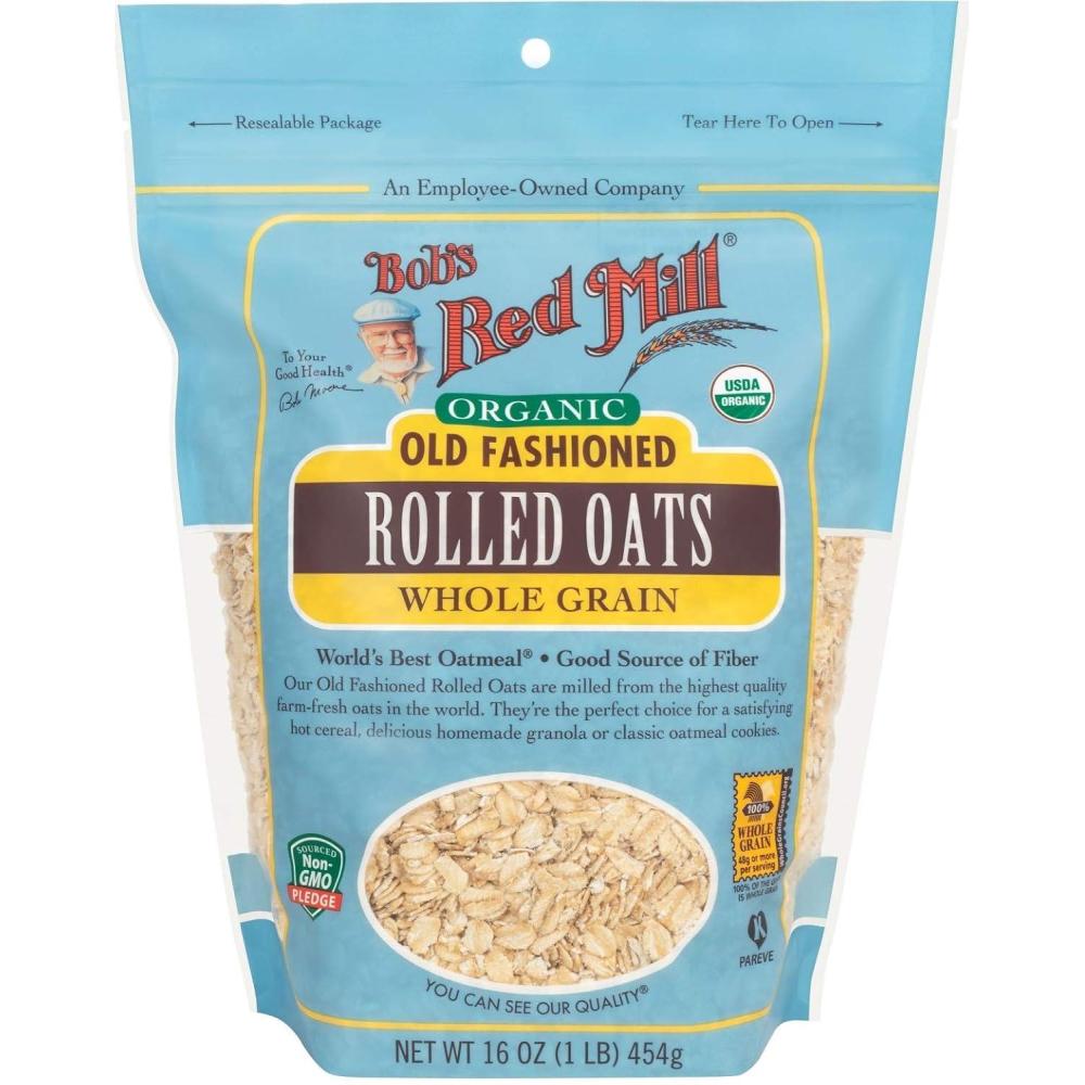 image:imageBobs Red Mill Gluten Free Organic Steel Cut Oats 24oz Pack of 4 Non GMO Whole Grain Vegan Kosher16 Ounce Pack of 1
