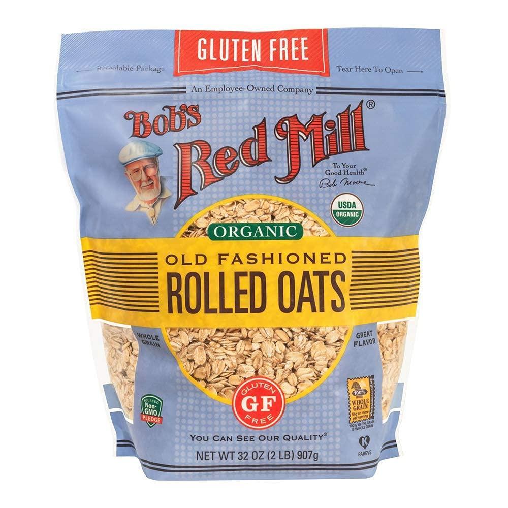 image:imageBobs Red Mill Gluten Free Organic Steel Cut Oats 24oz Pack of 4  Non GMO Whole Grain Vegan Kosher32 Ounce Pack of 1