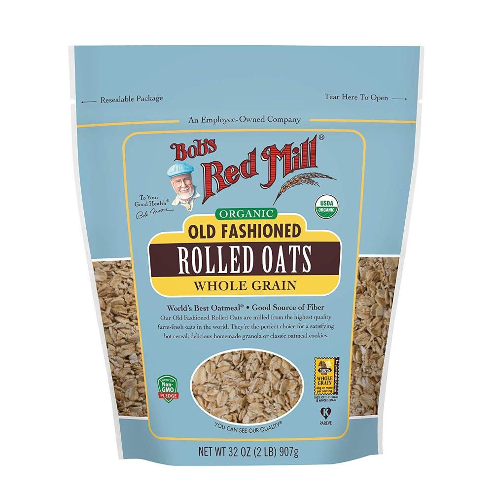 image:imageBobs Red Mill Gluten Free Organic Steel Cut Oats 24oz Pack of 4  Non GMO Whole Grain Vegan Kosher32 Ounce Pack of 4
