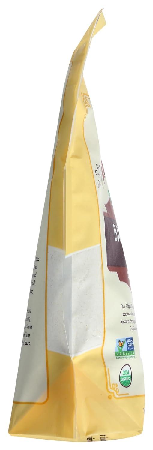 image:imageBobs Red Mill Organic Brown Rice Flour 24oz Pack of 4 Non GMO Whole Grain Vegan Kosher15 Pound Pack of 1