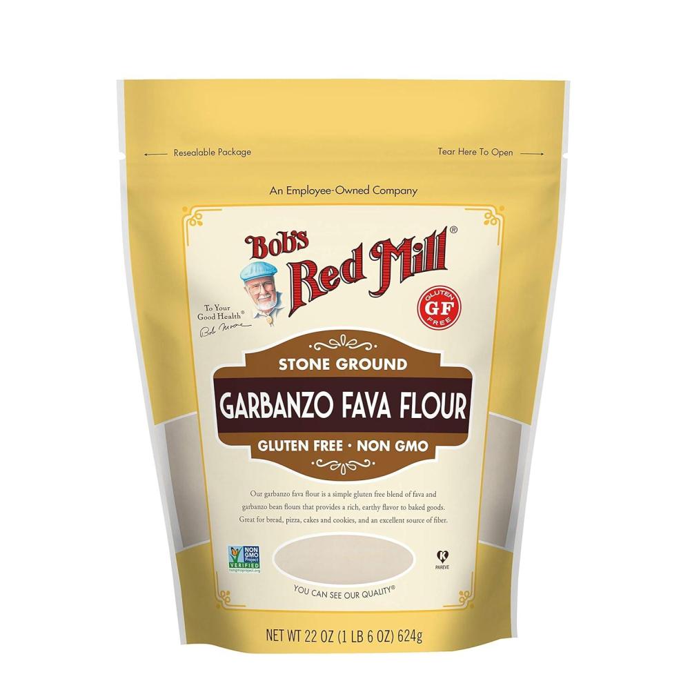 image:imageBobs Red Mill Garbanzo amp Fava Bean Flour 22oz Pack of 4  Gluten Free Vegan Keto Friendly Kosher22 Ounce Pack of 1