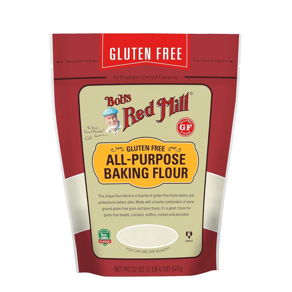 image:imageBobs Red Mill Gluten Free All Purpose Baking Flour 44oz Pack of 4  Vegan Kosher22 Ounce Pack of 1