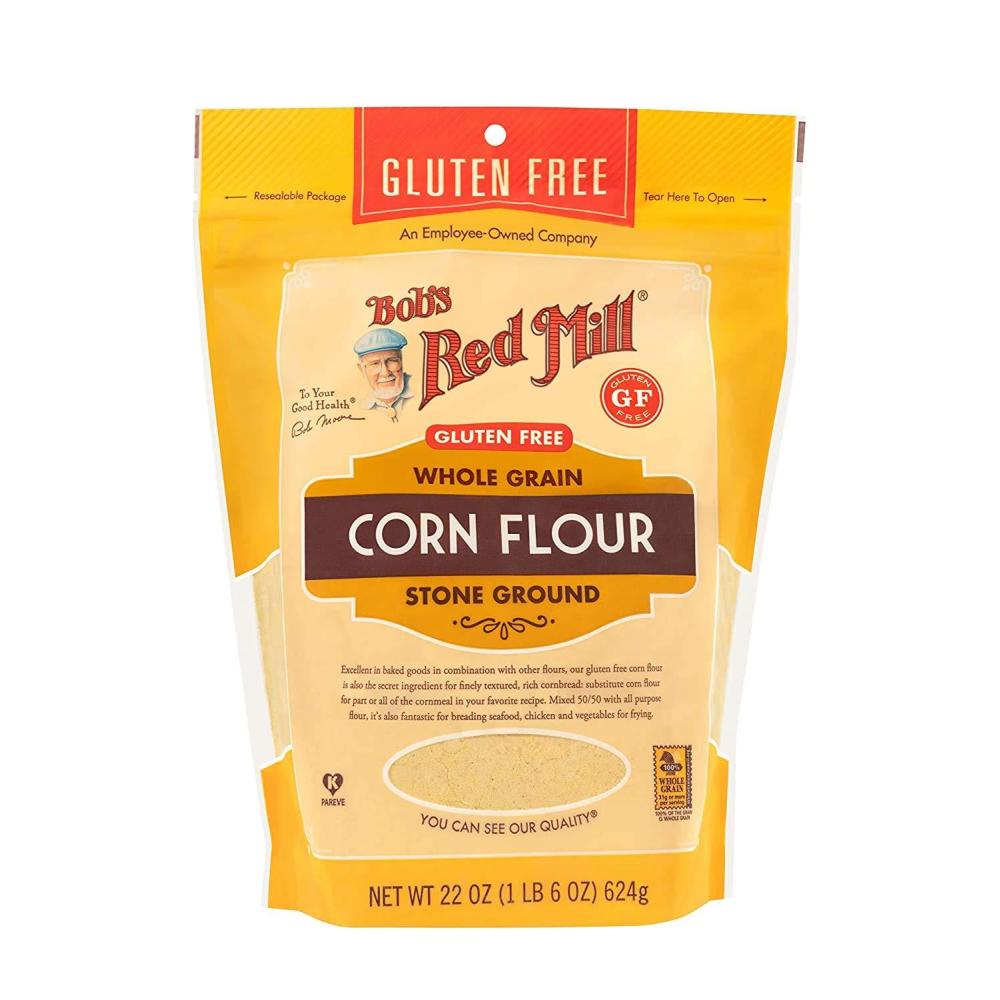 image:imageBobs Red Mill Gluten Free Corn Flour 22oz Pack of 4  Gluten Free Whole Grain Vegan Kosher22 Ounce Pack of 2