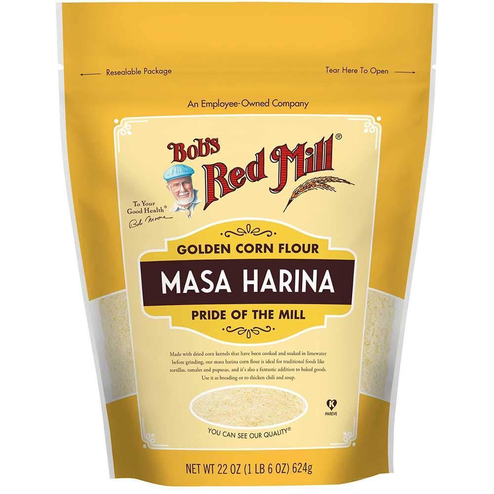 image:imageBobs Red Mill Golden Masa Harina Corn Flour 22oz Pack of 4 Vegan Kosher22 Ounce Pack of 1