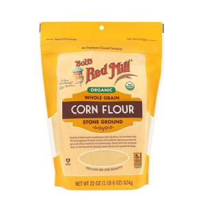 Bob’s Red Mill Organic Corn Flour, 22oz (Pack of 4) – Non GMO, Whole Grain, Vegan, Kosher(22 Ounce (Pack of 2))
