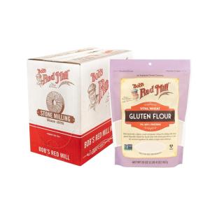 Bob’s Red Mill Vital Wheat Gluten Flour, 20oz (Pack of 4) – Vegan, Keto Friendly, Kosher(20 Ounce (Pack of 1))