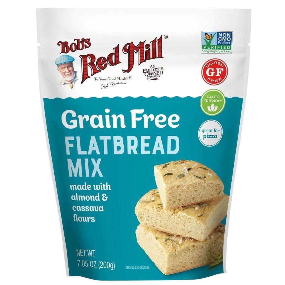 image:imageBobs Red Mill Grain Free Flatbread Mix 705oz Pack of 5  Non GMO Grain Free Paleo Friendly Kosher352 Ounce Pack of 1