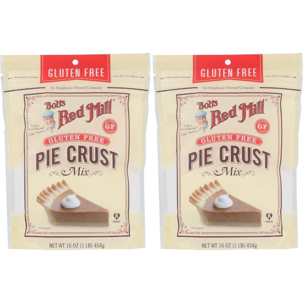 image:imageBobs Red Mill Pie Crust Mix Gluten Free 16 Ounce Pack Of 416 Ounce Pack of 8