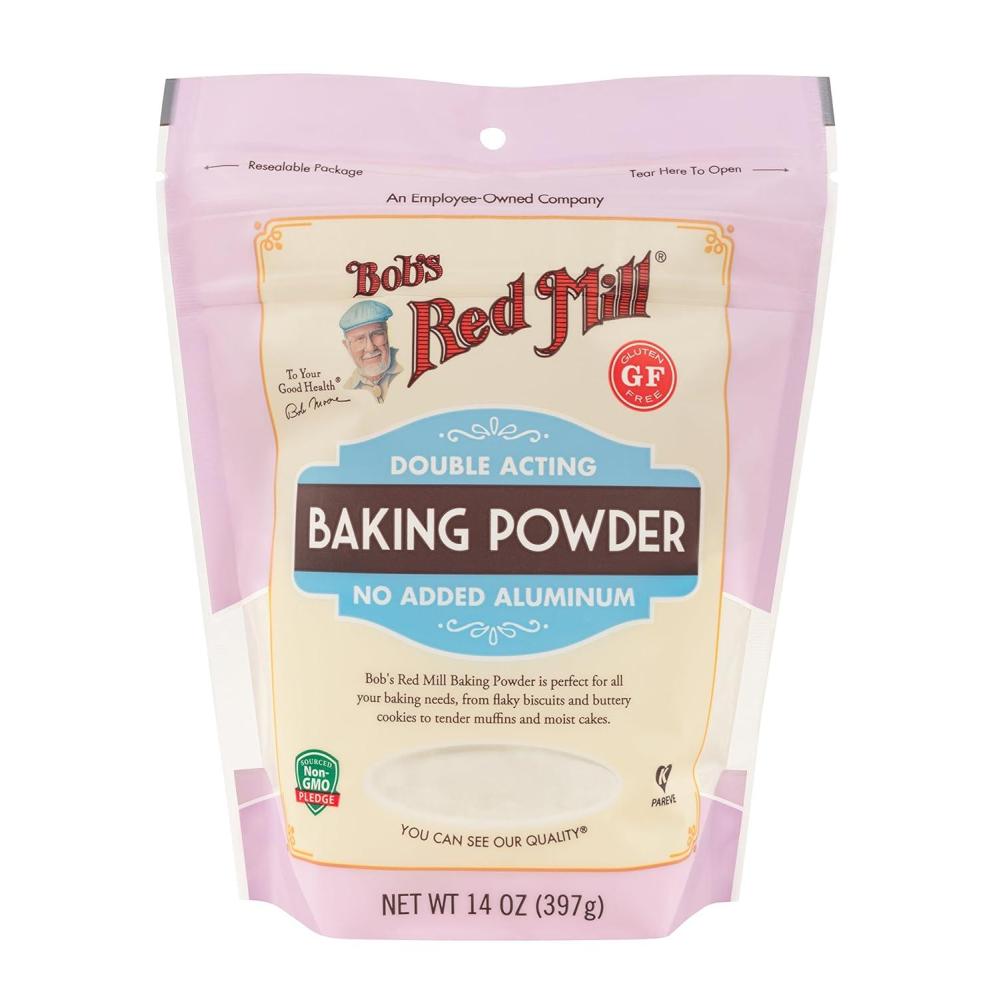 image:imageBobs Red Mill Baking Powder 14oz Pack of 4 Gluten Free Vegan Kosher14 Ounce Pack of 1